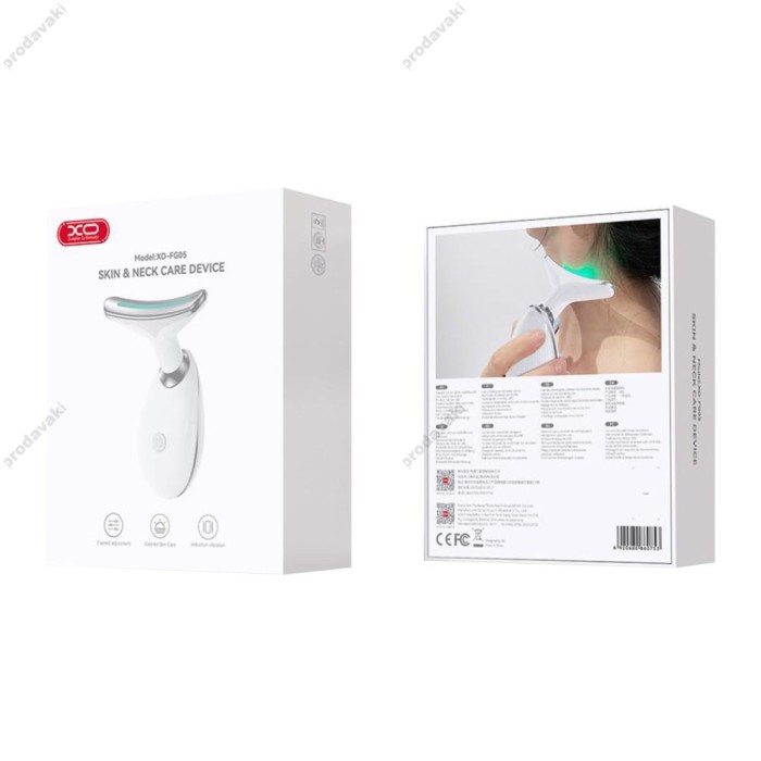 Фітнес-масажер для м'язів шиї ХО FG05 Wrinkles Reducing Instrument White