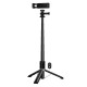 Монопод-трипод HOCO K101 SPrestigio multifunctional tripod 0.95m Black