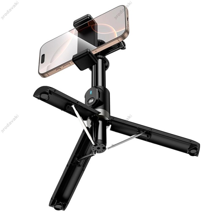 Монопод-трипод HOCO K101 SPrestigio multifunctional tripod 0.95m Black