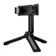 Стійка штатив HOCO K100 Prestigio mini tripod ¼ 0.15m Black