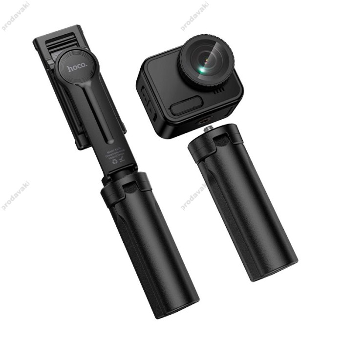 Стійка штатив HOCO K100 Prestigio mini tripod ¼ 0.15m Black