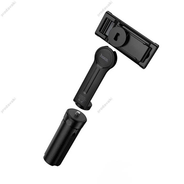 Стійка штатив HOCO K100 Prestigio mini tripod ¼ 0.15m Black
