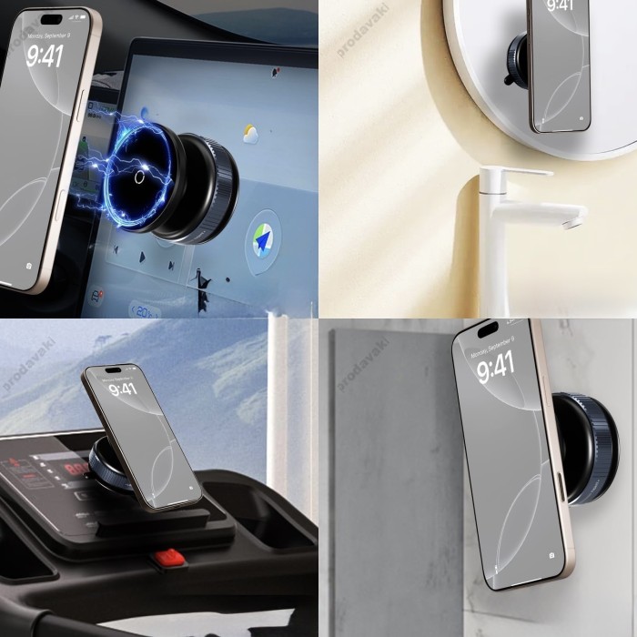 Автомобільний тримач CH K009 MagSafe Black