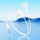 Дротові навушники Hoco M124 Wide universal earphones with microphone 3.5mm White