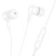 Дротові навушники Hoco M124 Wide universal earphones with microphone 3.5mm White