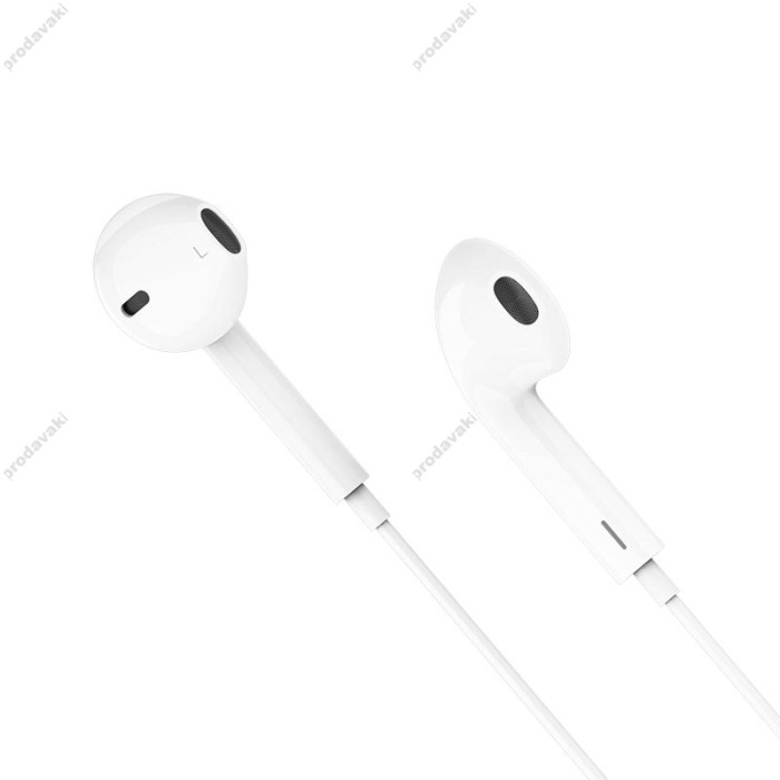 Дротові навушники HOCO M111 Primero digital headset Lightning White