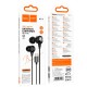 Дротові навушники HOCO M116 Benevolent universal digital earphones with microphone Type-C Black
