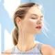 Дротові навушники HOCO M116 Benevolent universal digital earphones with microphone 3.5mm White