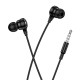 Дротові навушники HOCO M116 Benevolent universal digital earphones with microphone 3.5mm Black