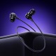 Дротові навушники HOCO M116 Benevolent universal digital earphones with microphone Lightning Black