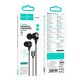 Дротові навушники HOCO M116 Benevolent universal digital earphones with microphone Lightning Black