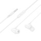 Дротові навушники HOCO M112 Story universal earphones with microphone 3.5mm White