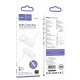 Дротові навушники HOCO M112 Story universal earphones with microphone 3.5mm White