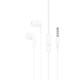 Дротові навушники HOCO M121 Bright universal earphones with microphone 3.5mm White