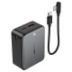 Повербанк портативний акумулятор Power bank ACEFAST M28 PD fast charging 22.5W 10000 mAh Black