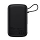 Повербанк портативний акумулятор Power bank Baseus Qpow Pro Digital Display (Lightning Cable) 20W 10000 mAh Black PPQD020001