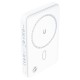 Повербанк портативний акумулятор Power bank Acefast M26 fast wireless charging MagSafe магнітний 20W 10000 mAh White