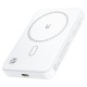 Повербанк портативний акумулятор Power bank Acefast M26 fast wireless charging MagSafe магнітний 20W 10000 mAh White