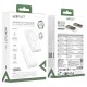 Повербанк портативний акумулятор Power bank Acefast M26 fast wireless charging MagSafe магнітний 20W 10000 mAh White