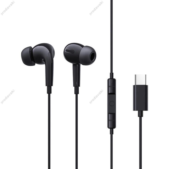 Дротові навушники Baseus Encok CZ18 Type-C Wired Earphones Black A00170100113-Z1