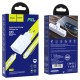 Мережевий зарядний пристрій HOCO N14 Smart single port Type-C to Lightning 20W White