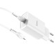Мережевий зарядний пристрій HOCO N14 Smart single port Type-C to Lightning 20W White