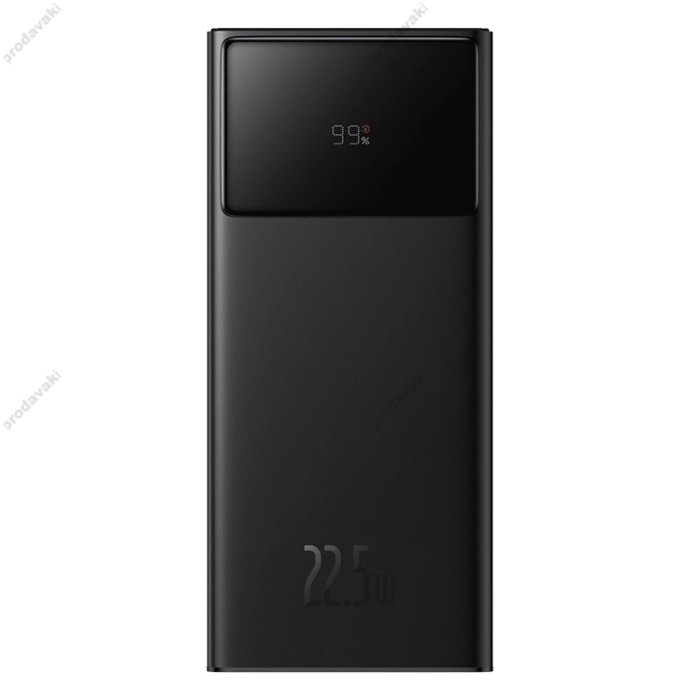 Повербанк портативний акумулятор Power Bank Baseus EnerFill FP41 22.5W 30000 mAh Black E0027K00