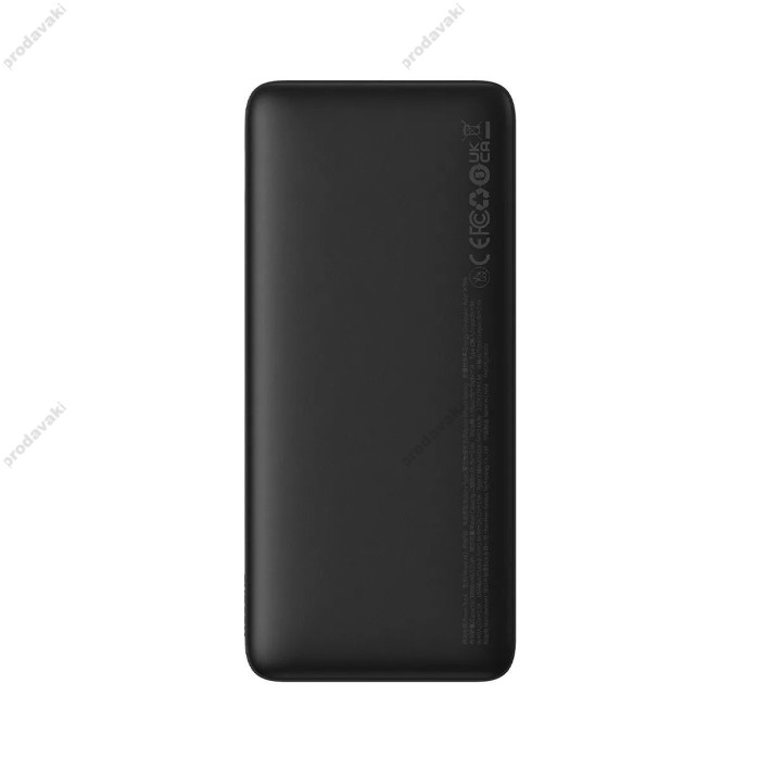 Повербанк портативний акумулятор Power bank Baseus Airpow Fast Charge 20W 30000 mAh Black PPQD090101