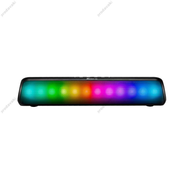 Комп'ютерна колонка XTRIKE ME SP-211BT Wireless Speaker RGB 10W Black