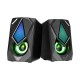 Комп'ютерна колонка XTRIKE ME SK-402 Wired Speaker RGB 6W Black