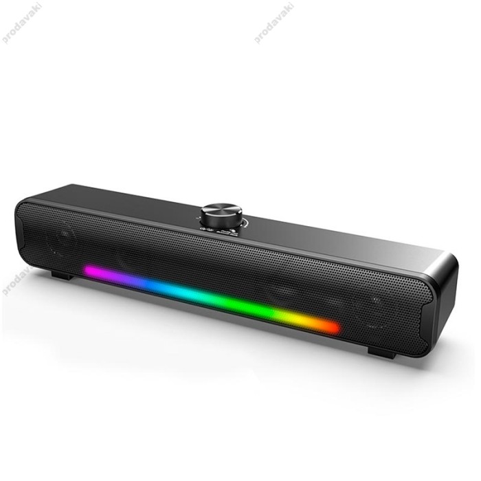 Комп'ютерна колонка ONIKUMA L16 Backlight RGB 16W Black