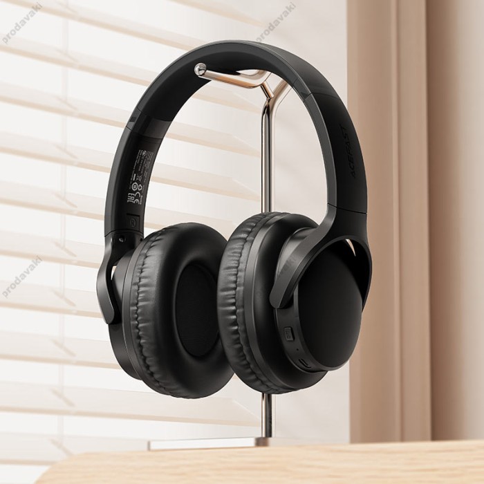 Бездротові Bluetooth навушники ACEFAST H10 Wireless Headset BT 5.4 Black