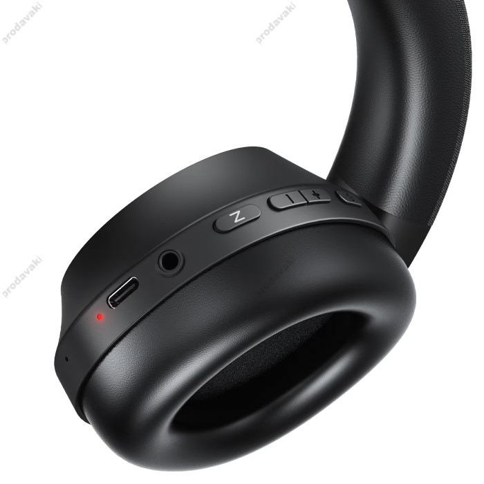 Бездротові Bluetooth навушники ACEFAST H14 hybrid ANC wireless headset BT 6.0 Black