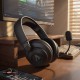 Бездротові Bluetooth навушники ACEFAST H15 RGB gaming wireless headset BT 6.0 Black
