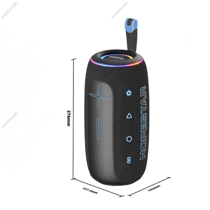 Портативна колонка Bluetooth Hopestar P90 90W Black