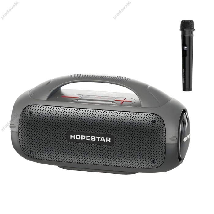 Портативна колонка Bluetooth Hopestar A50 80W Grey