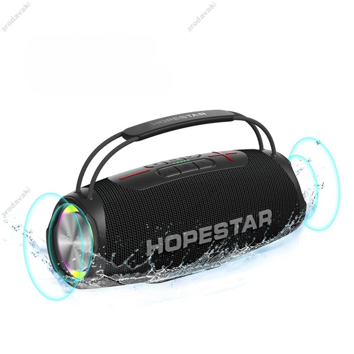 Портативна колонка Bluetooth Hopestar H53 35W Black
