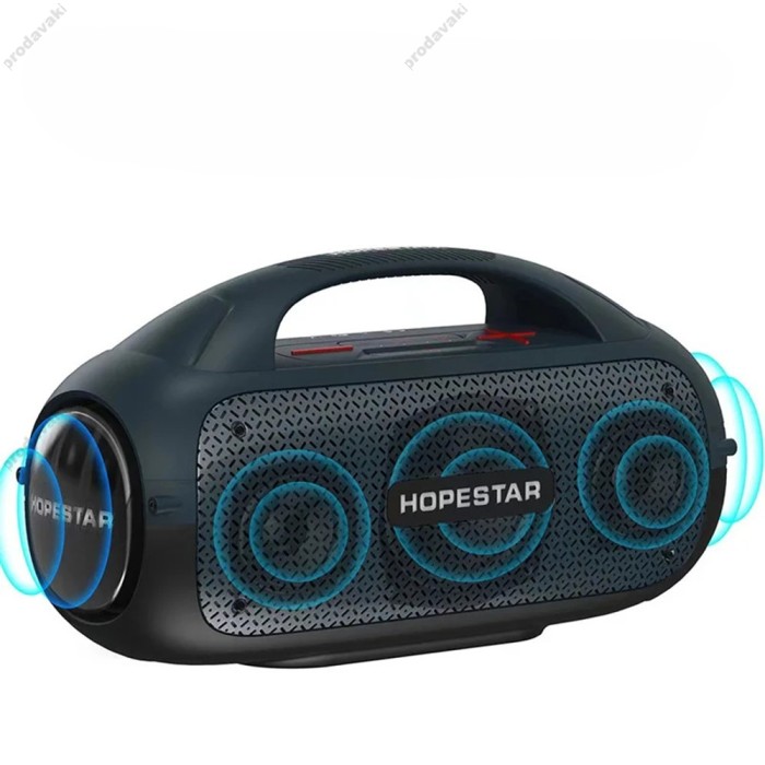Портативна колонка Bluetooth Hopestar A50 80W Blue