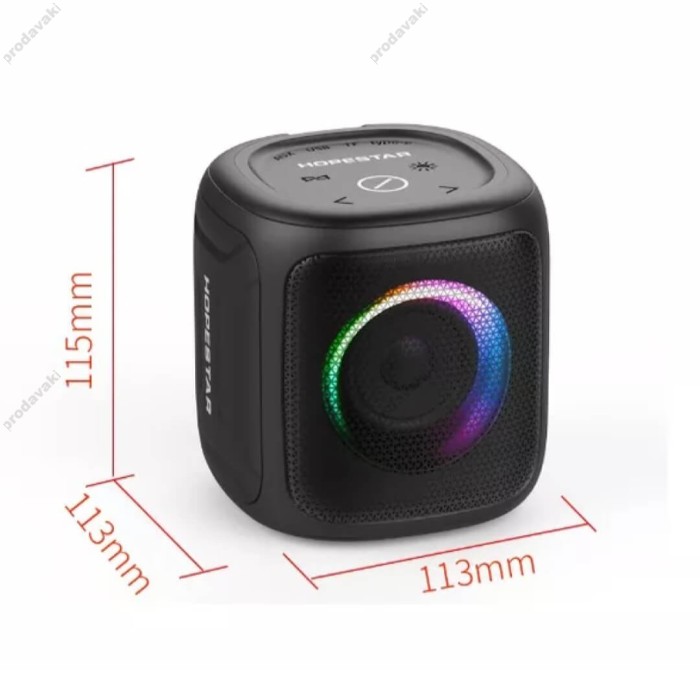 Портативна колонка Bluetooth Hopestar Party 100 Mini Black
