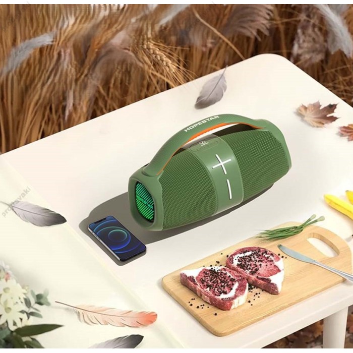 Портативна колонка Bluetooth HOPESTAR H60 20W Green
