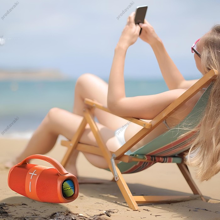 Портативна колонка Bluetooth HOPESTAR H60 20W Orange