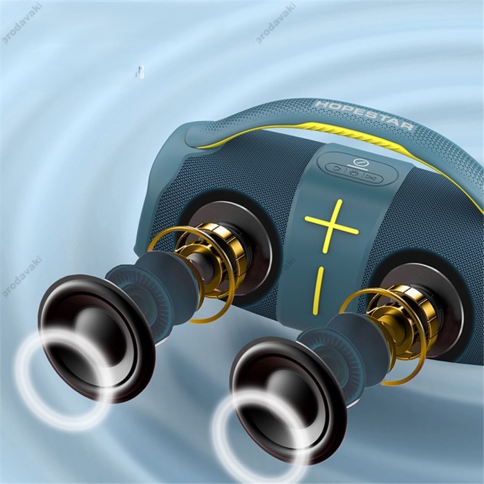 Портативна колонка Bluetooth HOPESTAR H60 20W Blue