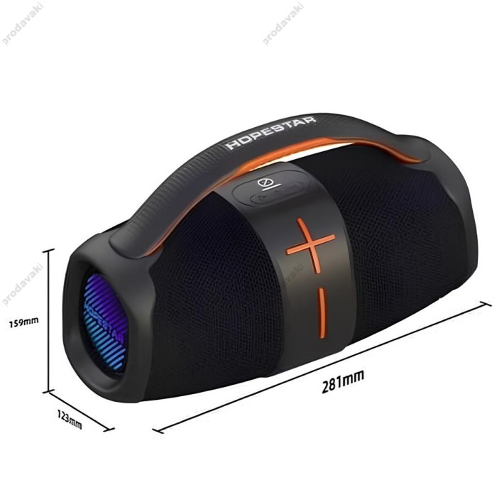 Портативна колонка Bluetooth HOPESTAR H60 20W Black