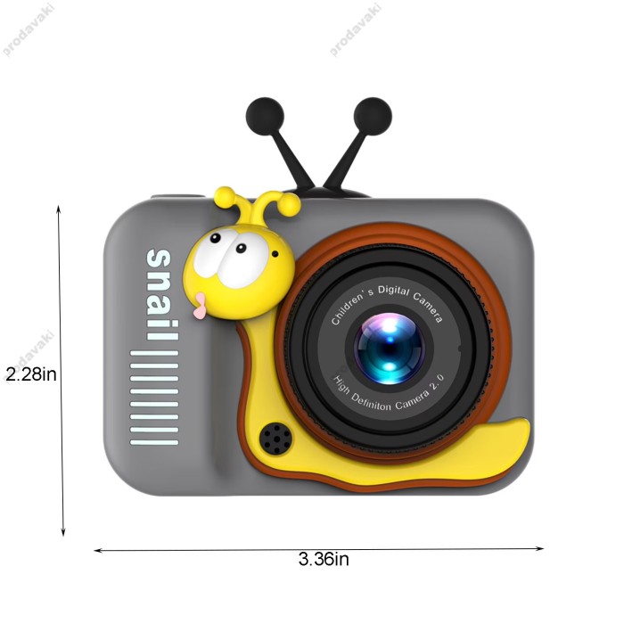 Дитяча фото/відео камера Children'S fun Camera X14 Grey