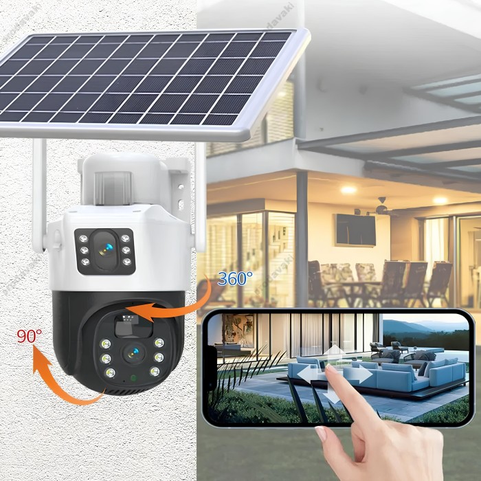 Камера відеоспостереження CH Solar Camera V380 Pro 4G