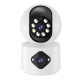 Камера відеоспостереження XO CR07 EU Supreme Pixel Dual Camera 2.4G WS WiFi + BT White