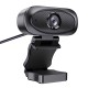 Веб-камера HOCO DI11 USB web camera with Audio focus 2K HD 4Mpx 1.5m Black