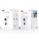 Камера відеоспостереження XO CR06 Dual Screen Outdoor Dome Camera White