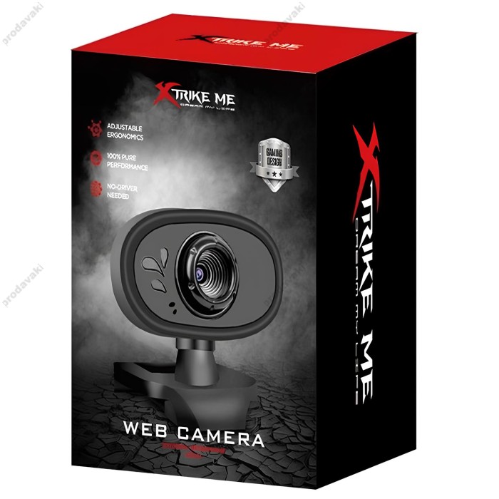 Веб-камера Xtrike Me USB XPC01 30FPS 640*480 Black