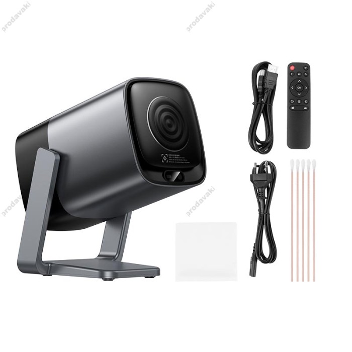 Проектор Hoco DT7 Smart electric focus projector (1080P Android version) Metal-grey